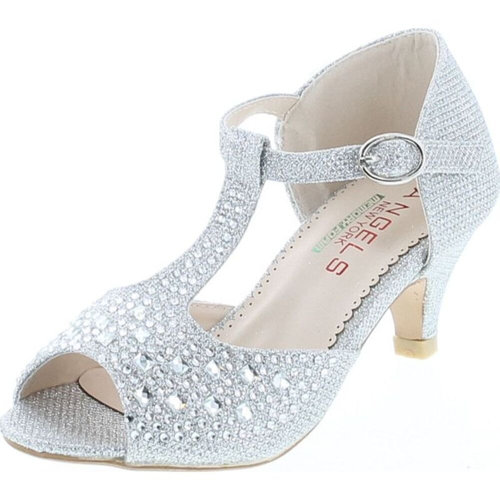 Angels New York 2434312 Silver ChildG sandals 11 NEW